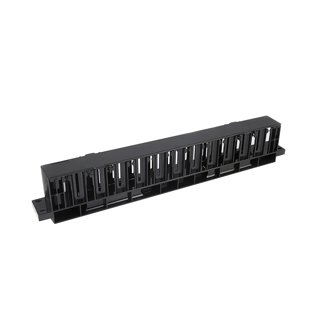 19''1U 12 Port Kablo Yönetimi Plastik