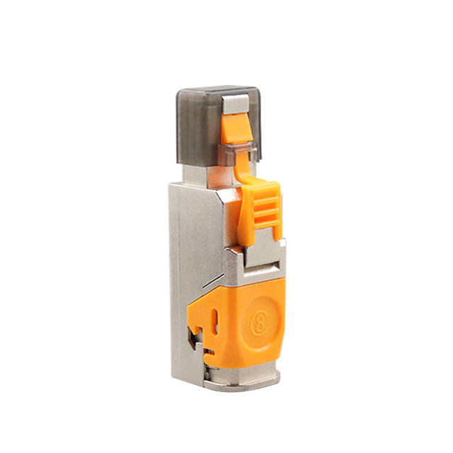 CAT8 FTP Toolless RJ45 Saha Fesih Fişi Kilitli