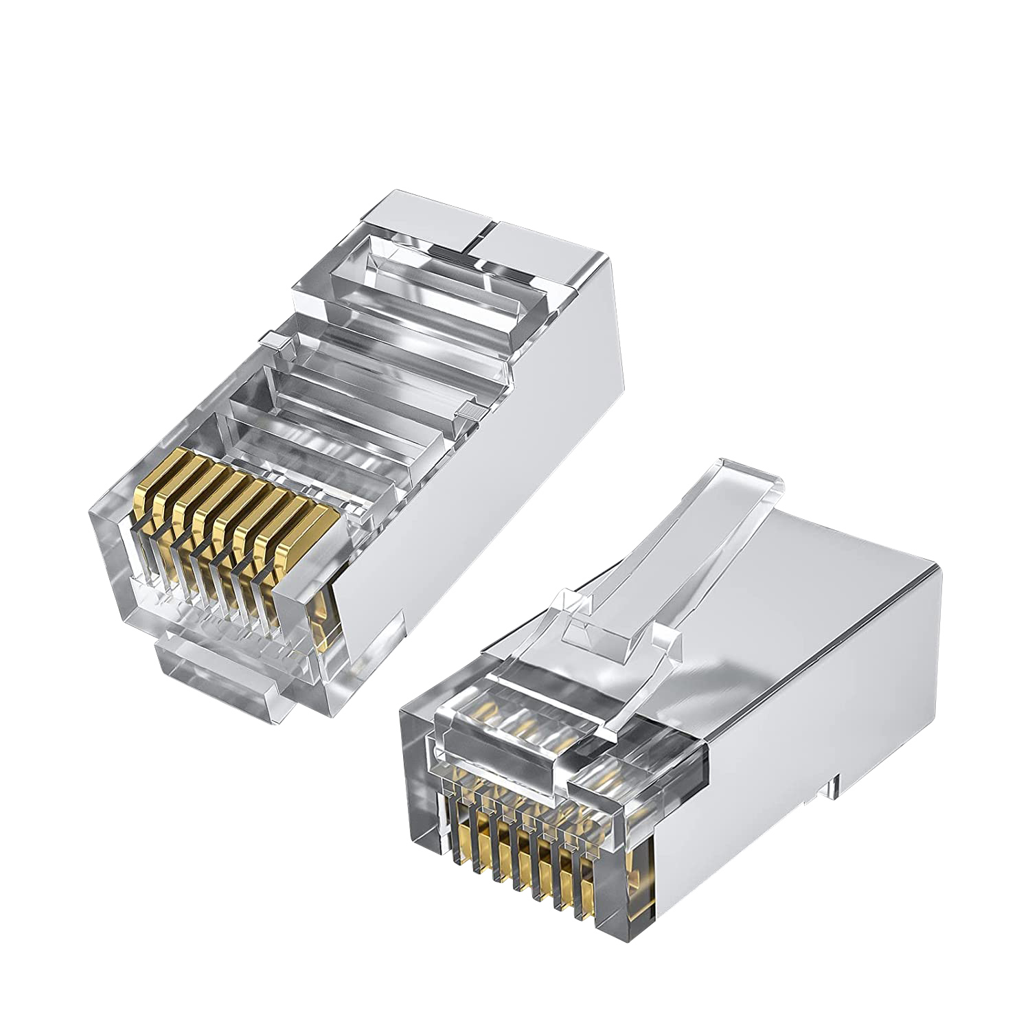 CAT6 STP 8P8C RJ45 Modüler Fiş
