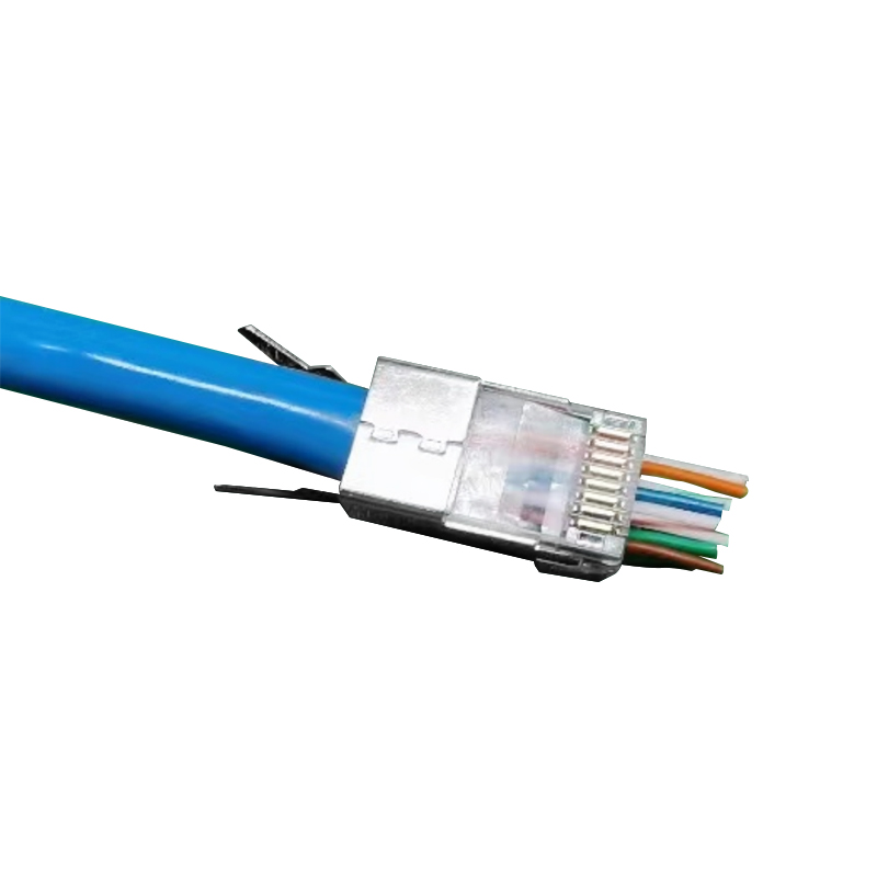 CAT6A CAT7 FTP 8P8C RJ45 Modüler Fiş Geçişi