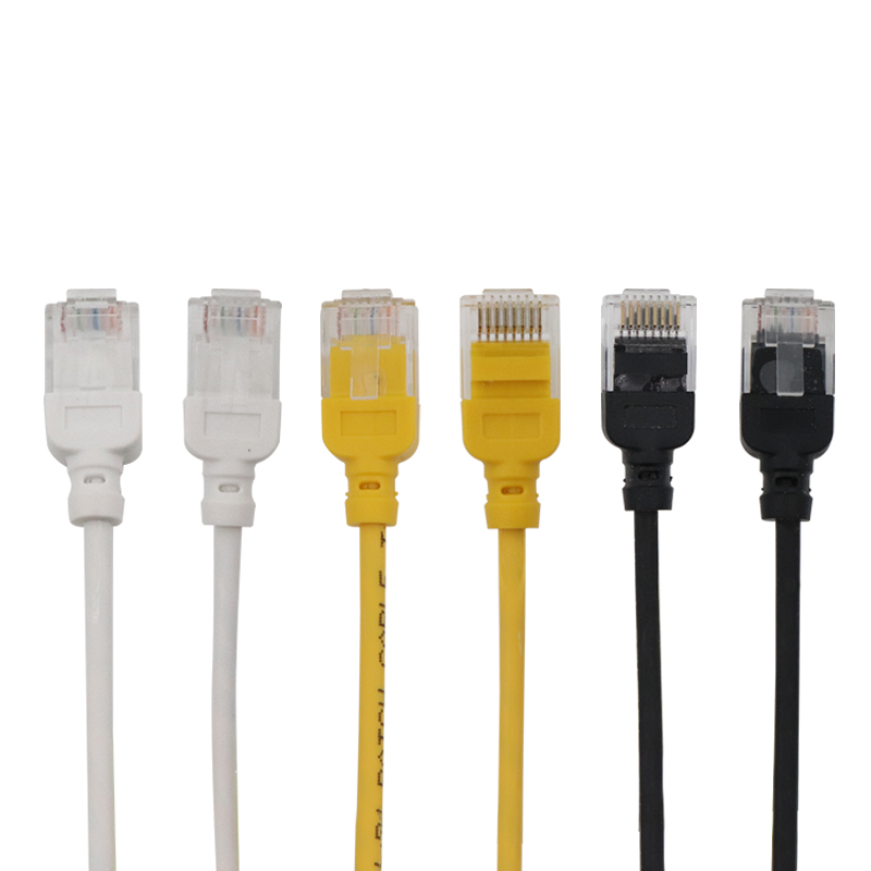 CAT6A UTP 30AWG LSZH Çıplak Bakır İnce Yama Kablosu