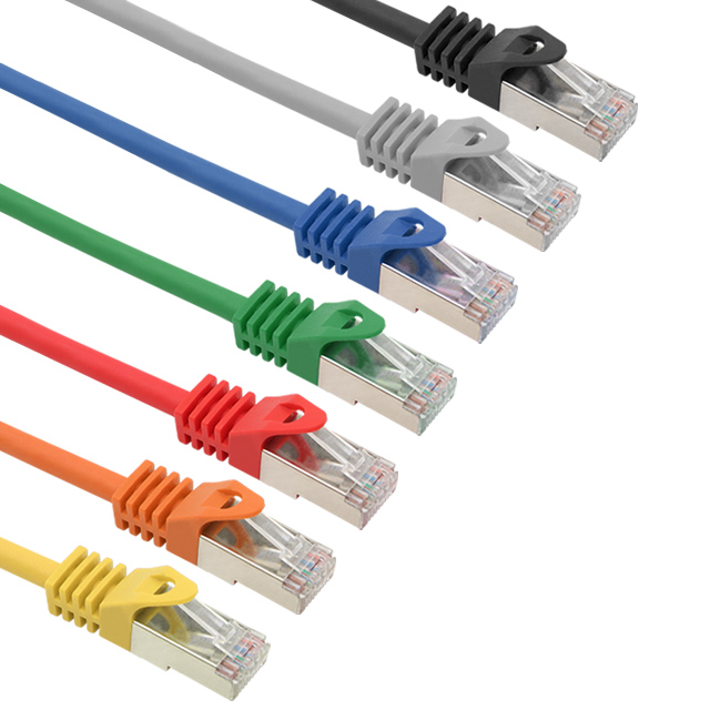CAT7 SSTP 26AWG LSZH Çıplak Bakır Yama Kablosu