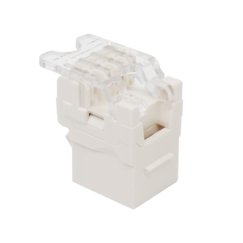 CAT3 RJ11 6P4C 180 Derece UTP Toolless Keystone Jack