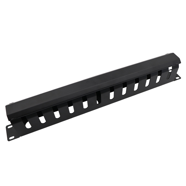 19''1U 12 Port Kablo Yönetimi Metal
