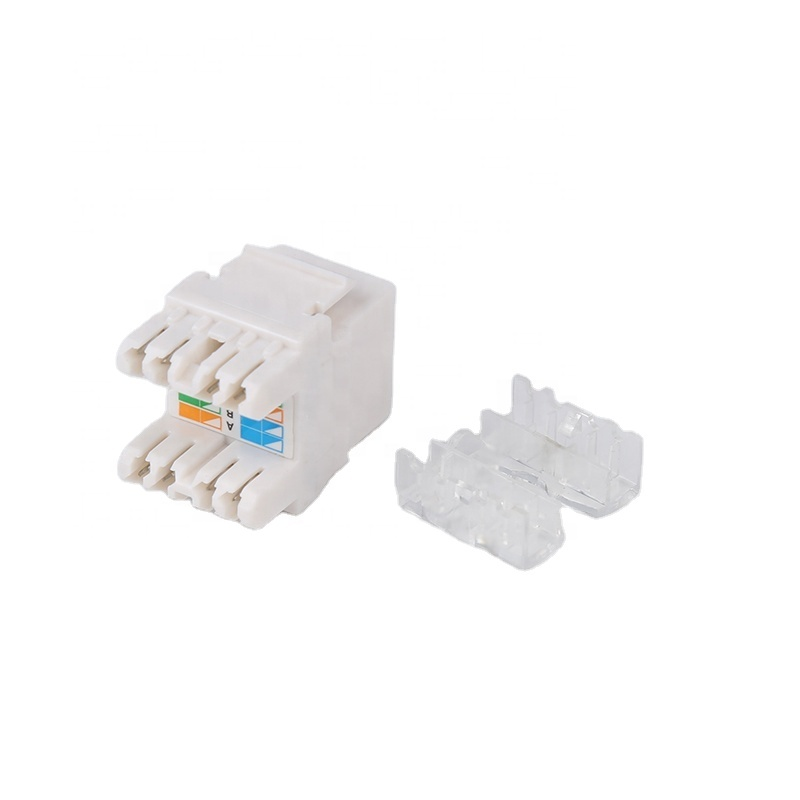 CAT5E UTP 180 Derece Punch Down Keystone Jack Kısa Tür