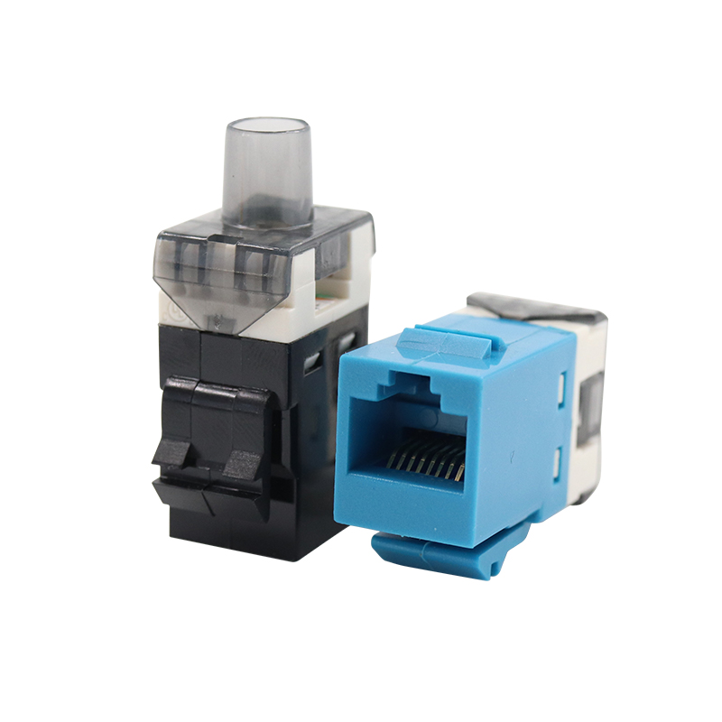 CAT6 UTP 180 Derece Punch Down Down Keystone Jack