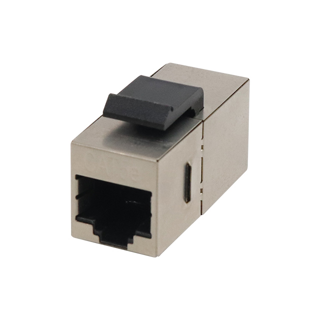 Cat5e korumalı 180 derecelik Keystone Jack İçi Kuplör