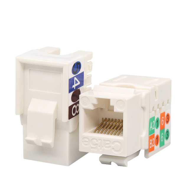 CAT5E UTP 90 Derece Punch Down Keystone Jack