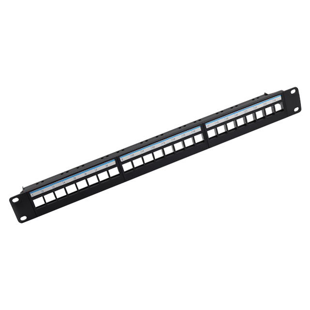19''1U 24 Port UTP Boş Patch Panel