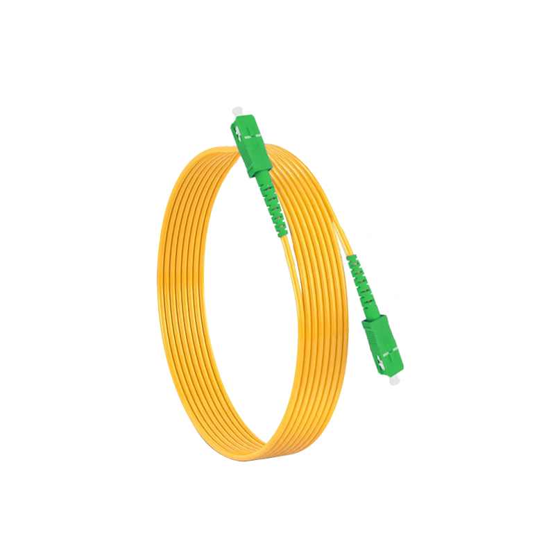 Tek modlu SC APC'den SC APC simpleks yama kablosu 2.0mm