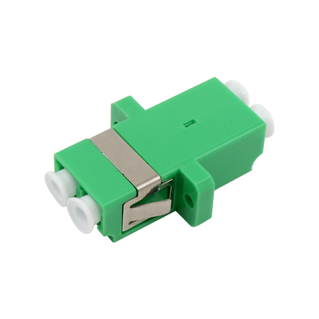 LC APC tek modlu dubleks fiber optik adaptör flanşlı